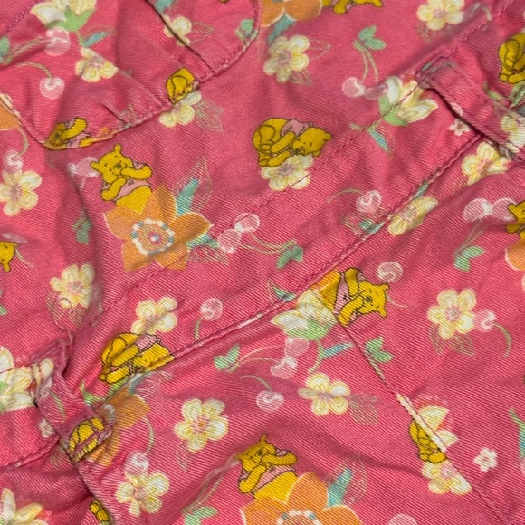 Vintage Disney Winnie the Pooh Pink Romper 24 Months | World of Wonderful Floral - Picture 3 of 5